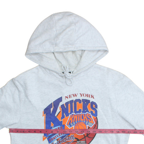 NBA Men’s Grey New York Knicks Pullover Hoodie M Sportswear