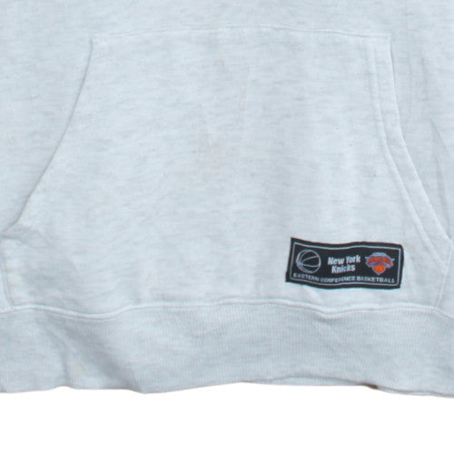 NBA Men’s Grey New York Knicks Pullover Hoodie M Sportswear