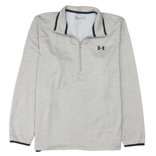 Under Armour Men's Beige XL 1/2 Zip ColdGear Sweatshirt