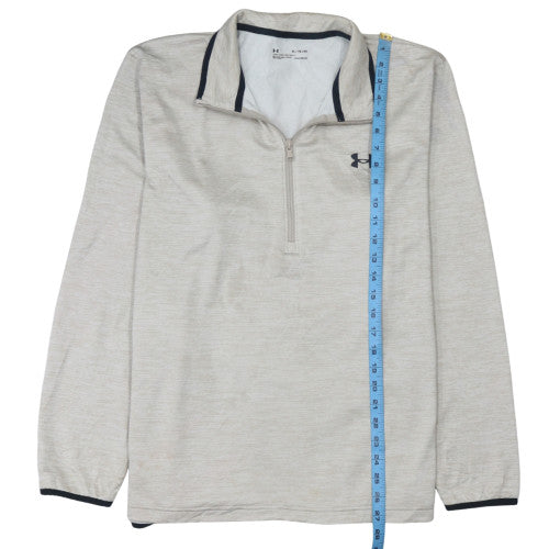 Under Armour Men's Beige XL 1/2 Zip ColdGear Sweatshirt