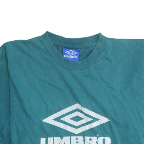 Umbro Men's Green XL Sports Graphic T-Shirt