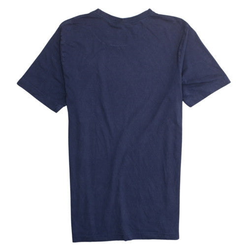 Puma Men's Navy Blue Graphic Logo Crew Neck T-Shirt Size M