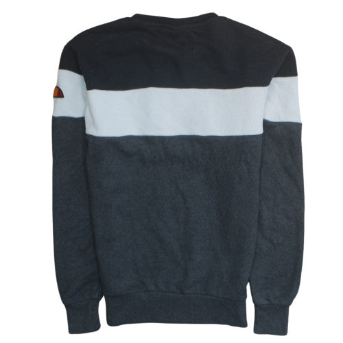 Ellesse Men's Grey XS Pullover Sweatshirt Crew Neck Retro Logo