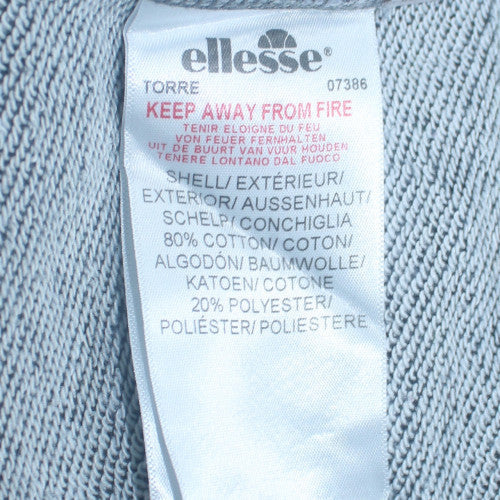 Ellesse Men's Grey XS Pullover Sweatshirt Crew Neck Retro Logo