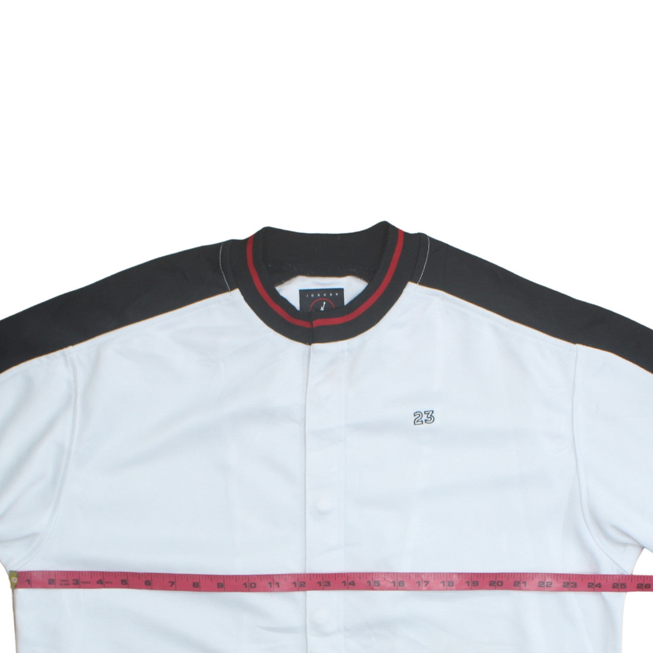 Jordan Men's White Black M Track Jacket 23 Logo Basketball Style