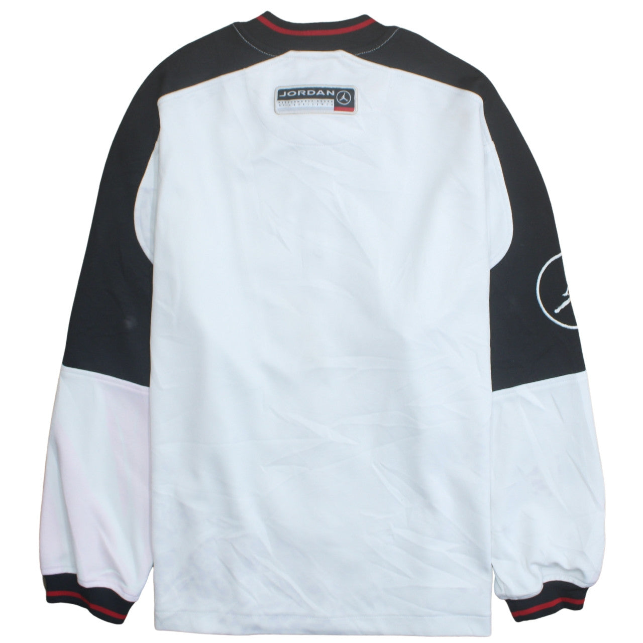 Jordan Men's White Black M Track Jacket 23 Logo Basketball Style