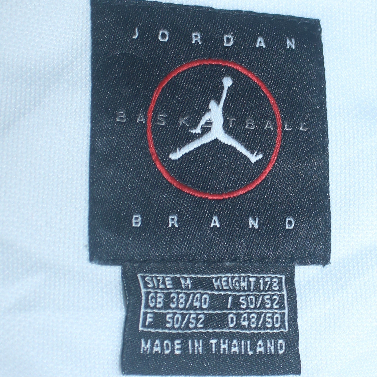 Jordan Men's White Black M Track Jacket 23 Logo Basketball Style