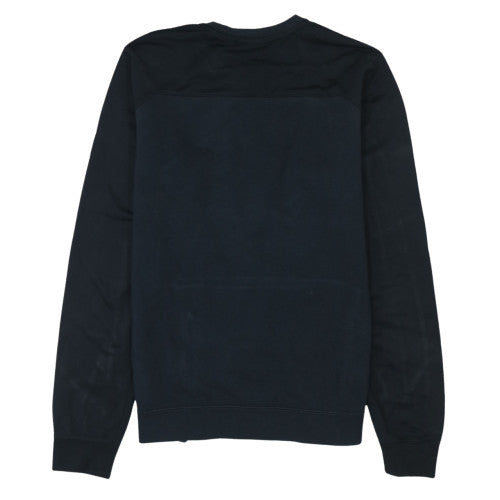 Nike Men’s Black Crew Neck Logo Pullover Sweatshirt Size S