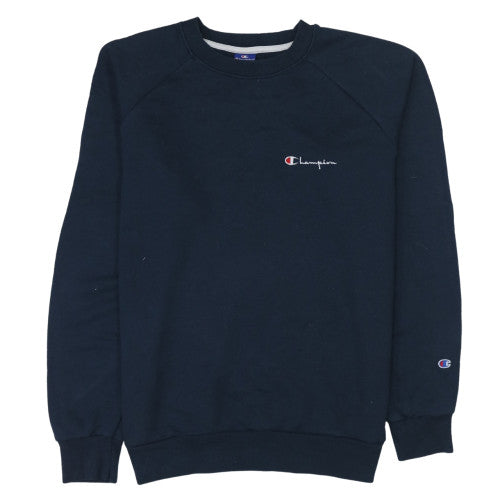 Champion Men's Blue 2XL Pullover Sweatshirt Crew Neck Fleece