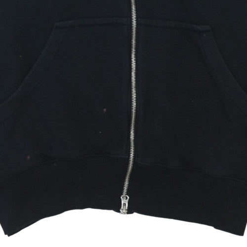 Nike Men’s Black Full Zip Hoodie Sweatshirt Size S Fleece Sportswear