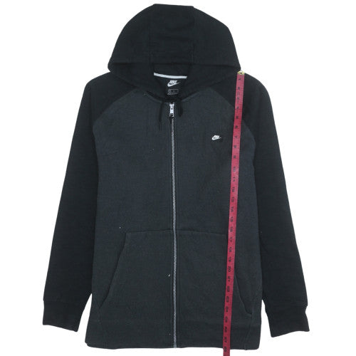 Nike Men's Black XL Full Zip Fleece Hoodie Sweatshirt