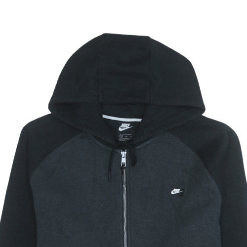 Nike Men's Black XL Full Zip Fleece Hoodie Sweatshirt