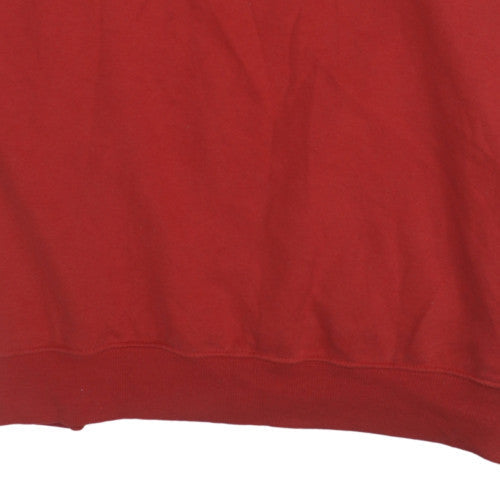 U.S. Polo Assn. Men's Red 3XLT Pullover Sweatshirt Crew Neck