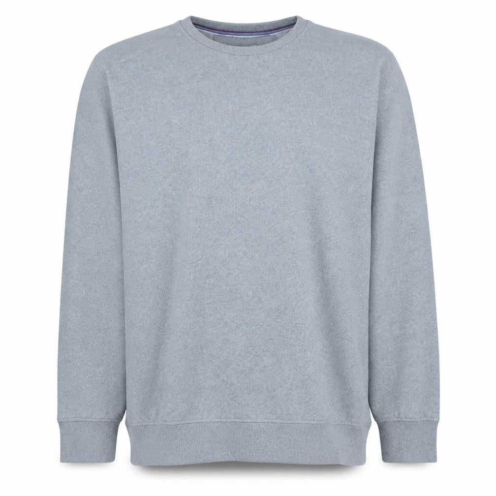 Tommy Jeans Men Grey XXL Relaxed Fit Crew Neck Sweatshirt