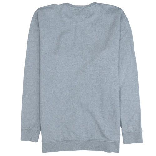 Tommy Jeans Men Grey XXL Relaxed Fit Crew Neck Sweatshirt
