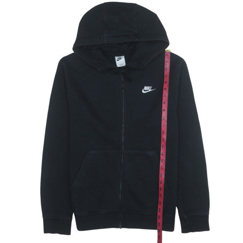 Nike Men's Black Full Zip Hoodie Size S Fleece Sportswear