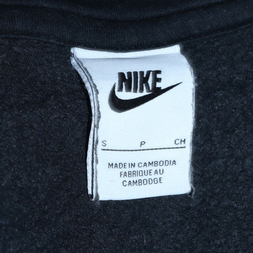 Nike Men's Black Full Zip Hoodie Size S Fleece Sportswear