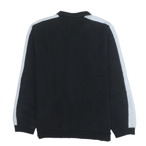 Puma Mens Black Full Zip Sports Sweatshirt L Fleece Jacket