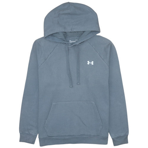 Under Armour Men's Blue Pullover Hoodie Size L Loose Fit Fleece Sweatshirt