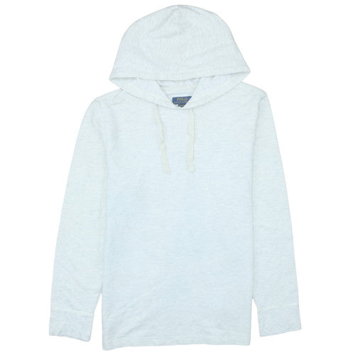 Polo Ralph Lauren Men's White L Pullover Lightweight Hoodie