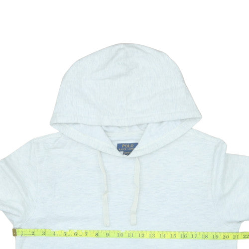 Polo Ralph Lauren Men's White L Pullover Lightweight Hoodie