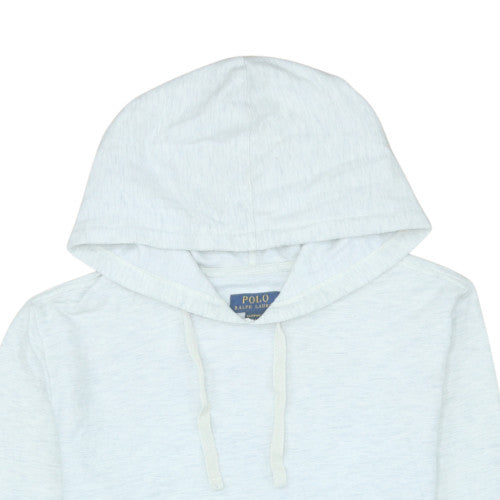 Polo Ralph Lauren Men's White L Pullover Lightweight Hoodie