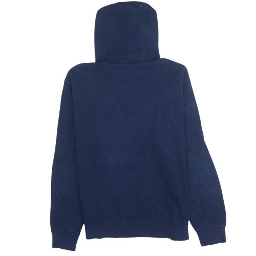 Nike Men's Blue Pullover Hoodie Size M Hooded Fleece Sweatshirt