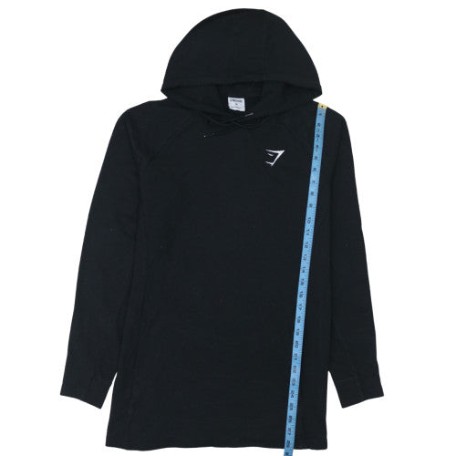 Gymshark Men's Black Pullover Hoodie Size M Regular Fit