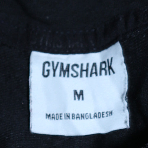 Gymshark Men's Black Pullover Hoodie Size M Regular Fit