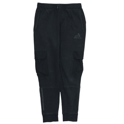 adidas Men's Black Jogger Fleece Activewear Trousers M