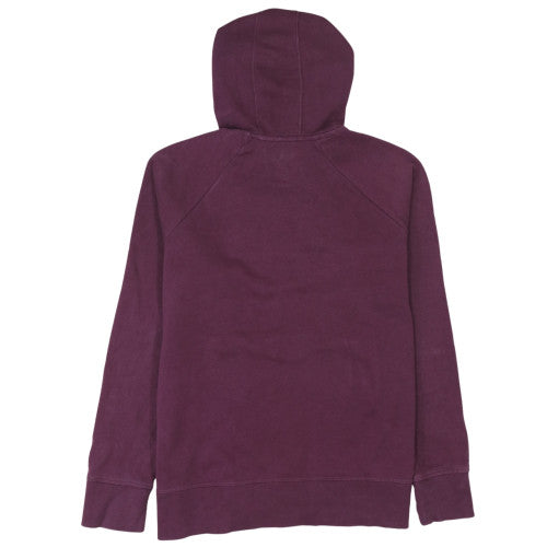 Under Armour Mens Purple Pullover Hoodie Size S Logo Fleece Sweatshirt