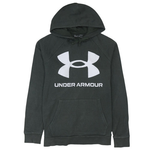 Under Armour Mens Black Pullover Hoodie L Sports Fleece Sweatshirt