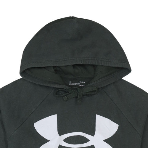 Under Armour Mens Black Pullover Hoodie L Sports Fleece Sweatshirt