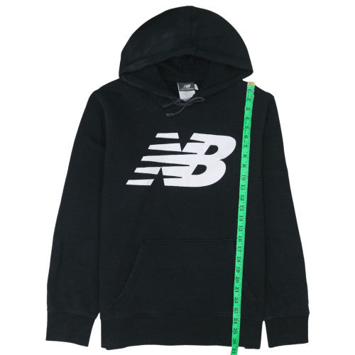 New Balance Mens Black Pullover Hoodie L Fleece Sportswear