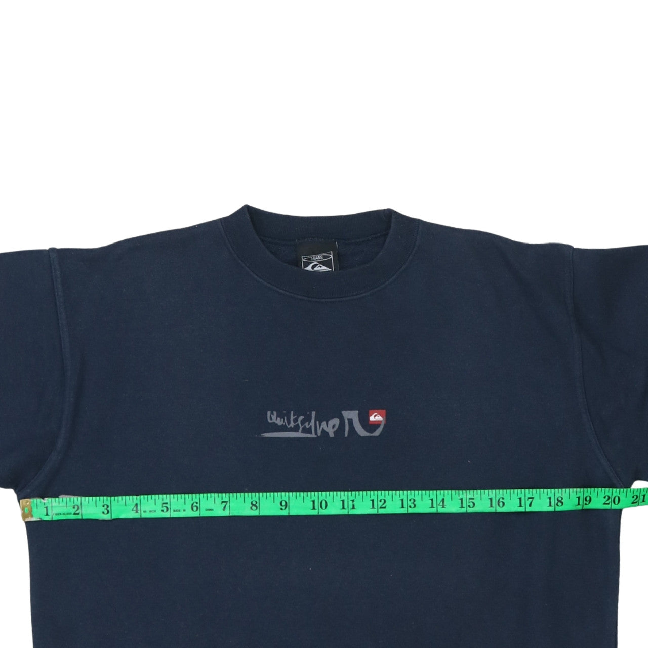 Quiksilver Boys Navy Blue Graphic Sweatshirt Size 14 Years Cotton Blend