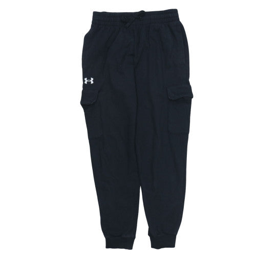 Under Armour Men’s Black Jogger Sweatpants Size M Fleece Activewear