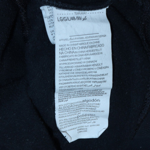 Under Armour Men's Black Full Zip Hoodie Size L Relaxed Fit