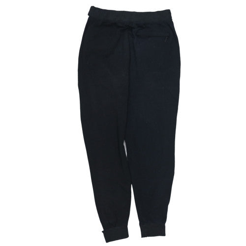 Gucci Men's Black Jogger Sweatpants L Logo Side Stripe Casual