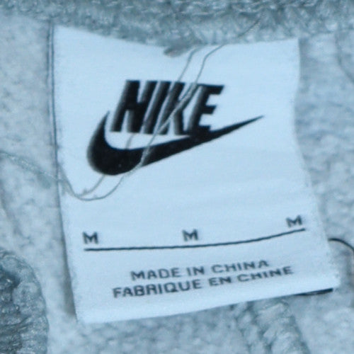 Nike Men's Grey Jogger Sweatpants M Regular Fit Fleece Activewear
