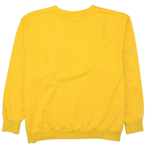 Nike Men’s Yellow 3XL Crew Neck Dri-FIT Pullover Sweatshirt