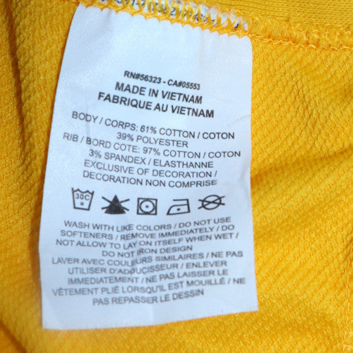 Nike Men’s Yellow 3XL Crew Neck Dri-FIT Pullover Sweatshirt