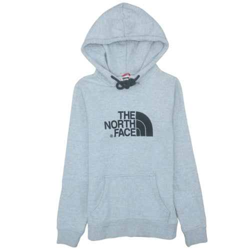 The North Face Womens Grey XS Pullover Hoodie Cotton Blend