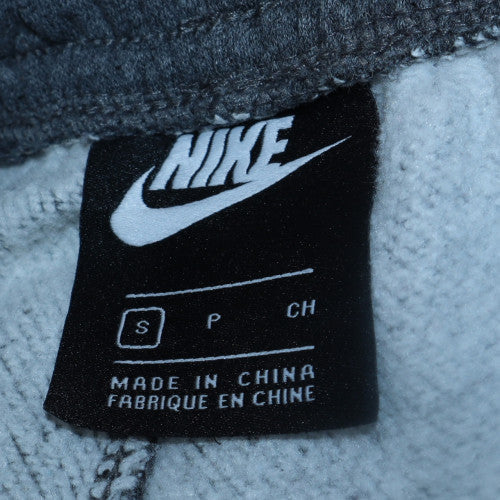 Nike Men’s Grey Fleece Joggers Size S Regular Fit Elastic Waist