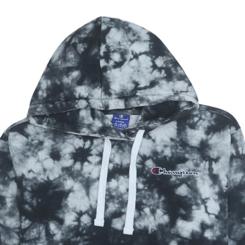 Champion Men's Multicoloured Tie-Dye Pullover Hoodie Size L