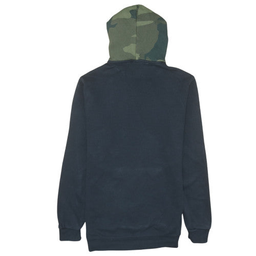 Adidas Mens Black Camouflage Hooded Pullover Sweatshirt M