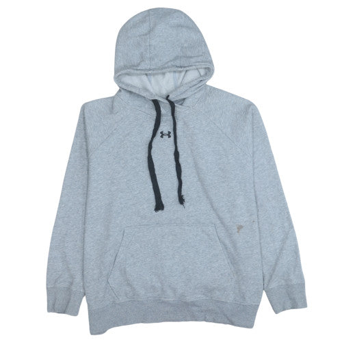 Under Armour Men's Grey XL Pullover Hoodie Loose Fit Fleece Sweatshirt