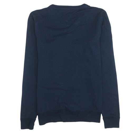 Tommy Hilfiger Men’s Blue Crew Neck Pullover Sweatshirt M