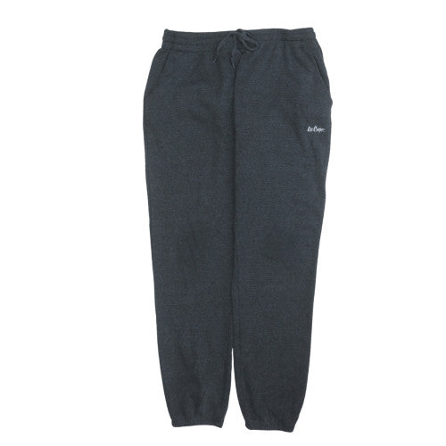 Lee Cooper Men's Charcoal Jogger Sweatpants M Elastic Waist Drawstring