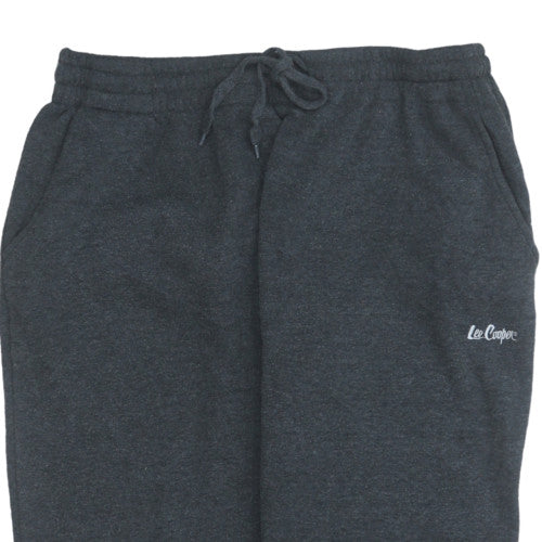 Lee Cooper Men's Charcoal Jogger Sweatpants M Elastic Waist Drawstring