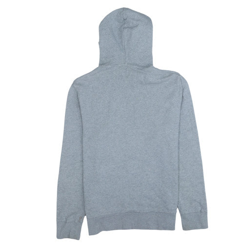 Levi's Men's Grey Pullover Hoodie M Regular Fit Logo Fleece